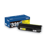 TN331Y Toner, 1,500 Page-Yield, Yellow