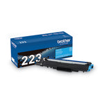 TN223C Toner, 1,300 Page-Yield, Cyan