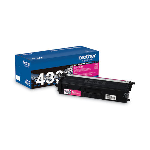 TN433M High-Yield Toner, 4,000 Page-Yield, Magenta