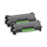 TN8502PK High-Yield Toner, 8,000 Page-Yield, Black, 2/Pack