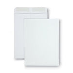 Catalog Envelope, 28 lb Bond Weight Paper, #10 1/2, Square Flap, Gummed Closure, 9 x 12, White, 100/Box