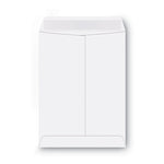 Catalog Envelope, 28 lb Bond Weight Paper, #10 1/2, Square Flap, Gummed Closure, 9 x 12, White, 100/Box