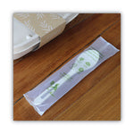 TPLA Compostable Cutlery, Spoon, 6", White, 750/Carton