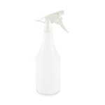 Embossed Spray Bottle, 24 oz, Clear, 24/Carton