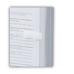 Poly Side-Load Envelopes, Fold-Over Closure, 9.75 x 11.63, Clear, 5/Pack