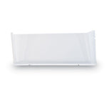 Unbreakable DocuPocket Wall File, Legal Size, 17.5" x 3" x 6.5", Clear