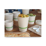 No Tree Paper Bowls, 32 oz, 4.4" Diameter x 5.8"h, Natural, Sugarcane, 500/Carton