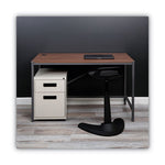 File Pedestal, Left or Right, 2-Drawers: Box/File, Legal/Letter, Putty, 14.96" x 19.29" x 21.65"