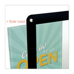 Superior Image Window Display, 8.5 x 11 Insert, Clear/Black