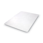 EconoMat All Day Use Chair Mat for Hard Floors, Rolled Packed, 46 x 60, Clear