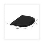 ErgoSoft Wrist Rest for Slim Mouse/Trackpad, 6.3 x 4.3, Black