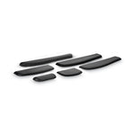 ErgoSoft Wrist Rest for Standard Mouse, 8.7 x 7.8, Black