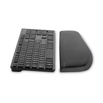 ErgoSoft Wrist Rest for Slim Keyboards, 17 x 4, Black