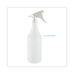 Trigger Sprayer 300ES, 9.5" Tube, Fits oz Bottles, White, 24/Carton