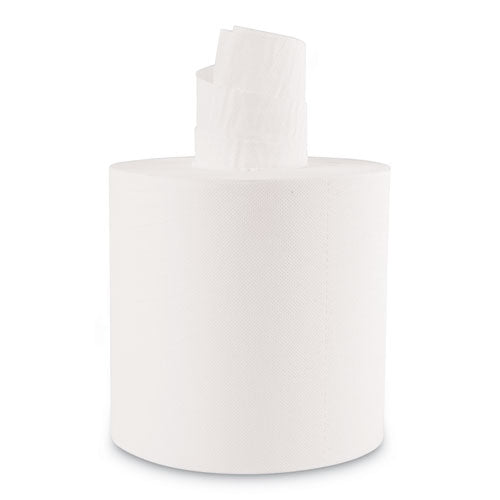 Center-Pull Roll Towels, 2-Ply, 7.6 x 8.9, White, 600/Roll, 6/Carton