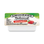 Smuckers 1/2 Ounce Natural Jam, 0.5 oz Container, Strawberry, 200/Carton