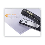 Professional Antimicrobial Executive Stapler, 20-Sheet Capacity, Black