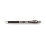 Precise Gel BeGreen Gel Pen, Retractable, Fine 0.7 mm, Black Ink, Smoke Barrel, Dozen