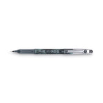 Precise P-700 Gel Pen, Stick, Fine 0.7 mm, Black Ink, Black Barrel, Dozen