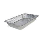 Aluminum Steam Table Pans, Full-Size Deep, 3.19" Deep, 12.81 x 20.75, 50/Carton