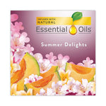 Life Scents Scented Oil Refills, Summer Delights, 0.67 oz, 2/Pack, 6 Packs/Carton