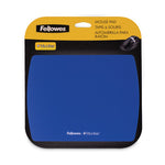 Ultra Thin Mouse Pad with Microban Protection, 9 x 7, Sapphire Blue