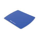 Ultra Thin Mouse Pad with Microban Protection, 9 x 7, Sapphire Blue