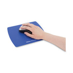 Ultra Thin Mouse Pad with Microban Protection, 9 x 7, Sapphire Blue