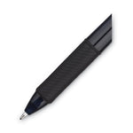 EnerGel-X Gel Pen, Retractable, Bold 1 mm, Black Ink, Smoke/Black Barrel, Dozen