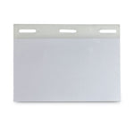 Self-Laminating Magnetic Style Name Badge Holder Kit, 2" x 3", Clear, 20/Box