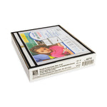 Reusable Dry Erase Pockets, 12 x 9, Black