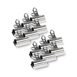 Bulldog Clips, Jumbo, Nickel, 12/Box