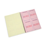 Wirebound Message Books, Two-Part Carbonless, 5.5 x 3.88, 4 Forms/Sheet, 200 Forms Total