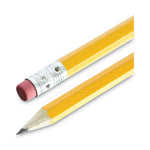 #2 Pre-Sharpened Woodcase Pencil, HB (#2), Black Lead, Yellow Barrel, 24/Pack