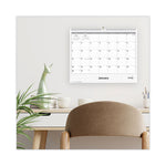 Enterprise Wall Calendar, Enterprise Geometric Artwork, 15 x 12, White/Gray Sheets, 12-Month (Jan to Dec): 2024