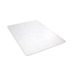 Antimicrobial Chair Mat, Rectangular, 45 x 53, Clear