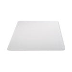 Antimicrobial Chair Mat, Rectangular, 45 x 53, Clear