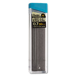 Super Hi-Polymer Lead Refills, 0.7 mm, HB, Black, 30/Tube