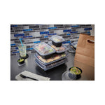 EarthChoice Entree2Go Takeout Container Vented Lid, 5.65 x 4.25 x 0.93, Clear, Plastic, 600/Carton