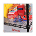 Shelf Liners For Wire Shelving, Clear Plastic, 48w x 24d, 4/Pack