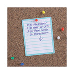 Tech Cork Board, 48 x 36, Brown Surface, Black Aluminum Frame