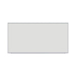 Deluxe Melamine Dry Erase Board, 96 x 48, Melamine White Surface, Silver Anodized Aluminum Frame