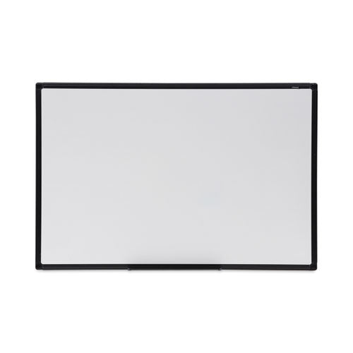 Design Series Deluxe Dry Erase Board, 36 x 24, White Surface, Black Anodized Aluminum Frame