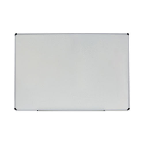 Modern Melamine Dry Erase Board with Aluminum Frame, 72 x 48, White Surface