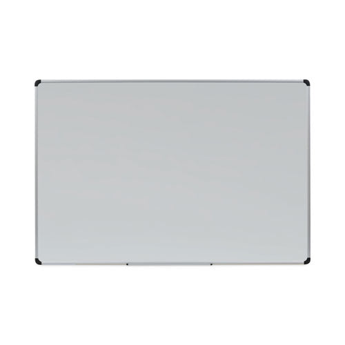 Magnetic Steel Dry Erase Marker Board, 72 x 48, White Surface, Aluminum/Plastic Frame