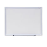 Deluxe Melamine Dry Erase Board, 24 x 18, Melamine White Surface, Silver Aluminum Frame