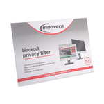 Blackout Privacy Filter for 21.5" Widescreen Flat Panel Monitor, 16:9 Aspect Ratio