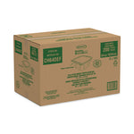 ClearPac SafeSeal Tamper-Resistant/Evident Containers, Flat Lid, 64 oz, 8.1 x 7.8 x 3.3, Clear, Plastic, 100/Bag, 2 Bags/CT