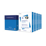 Copy Plus Print Paper, 92 Bright, 20 lb Bond Weight, 8.5 x 11, White, 500 Sheets/Ream, 5 Reams/Carton