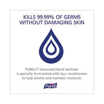 Advanced Hand Sanitizer Single Use, Gel , 1.2 mL, Packet, Fragrance-Free, 125/Box, 12 Box/Carton